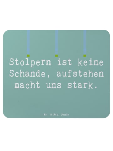 Mr. & Mrs. Panda Mousepad Spruch Aus Fehlern lernen mit Spruch in Meeresbrise