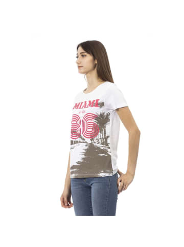 Trussardi Action Weiß Baumwolle Damen T-Shirt