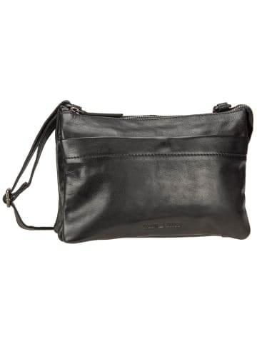 Greenburry Schultertasche Colombiana Rv 3 Zip Medium in Black
