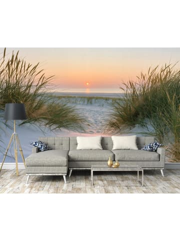 WALLARENA Fototapete Strand in Beige