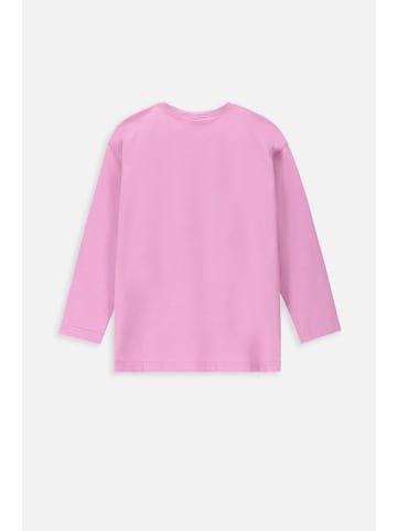 Coccodrillo T-shirt mit langen Ärmeln in rosa