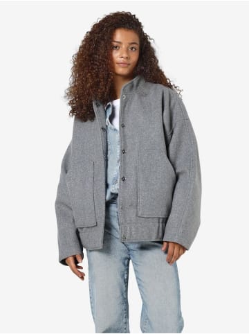 Noisy may Jacke in Light Grey Melange