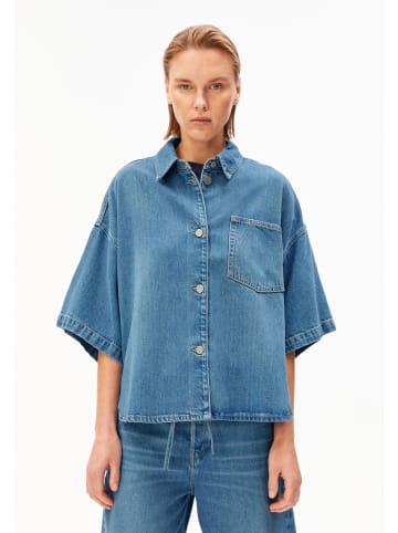 armedangels Jeansbluse in medium stone