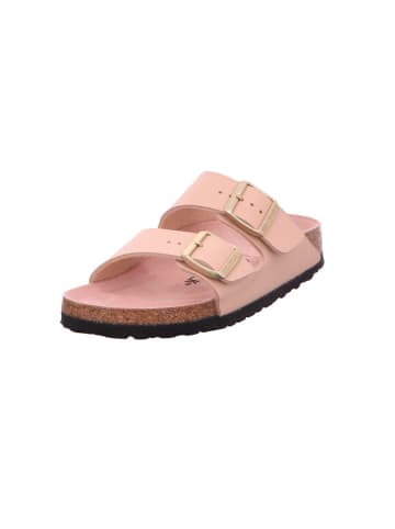 Birkenstock Pantoletten Arizona BS in Triples New Beige/Pink Clay
