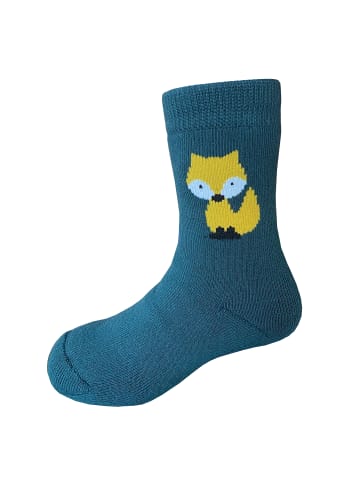 Yalion 9er Pack Socken Halbplüsch in Grün