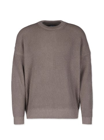 HONESTY RULES Strick " Boxy Waffle Knitter " in mud
