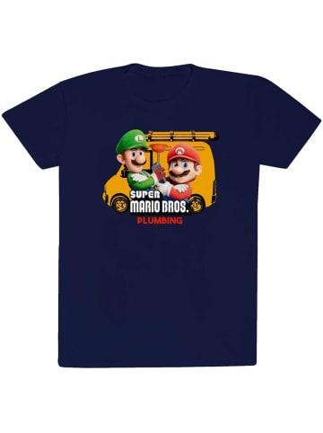 Nintendo  T-Shirt in Blau