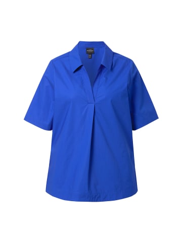 Ulla Popken Bluse in kobaltblau