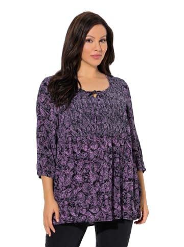 Ulla Popken Bluse in schwarz