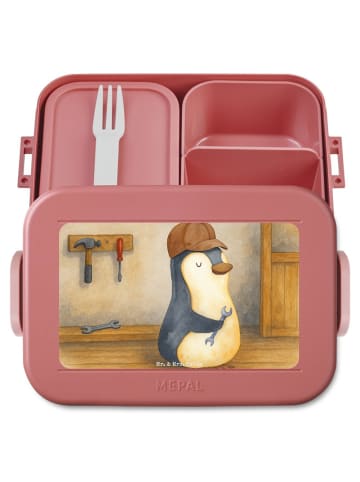 Mr. & Mrs. Panda Brotdose Wenn Papa es nicht reparieren kann, si... in Rot Pastell