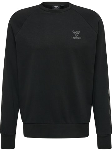 Hummel Hummel Sweatshirt Hmlisam Herren Atmungsaktiv in BLACK