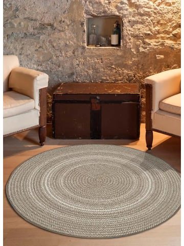 Atticgo Outdoor-Teppich SILVANA rund in lienen