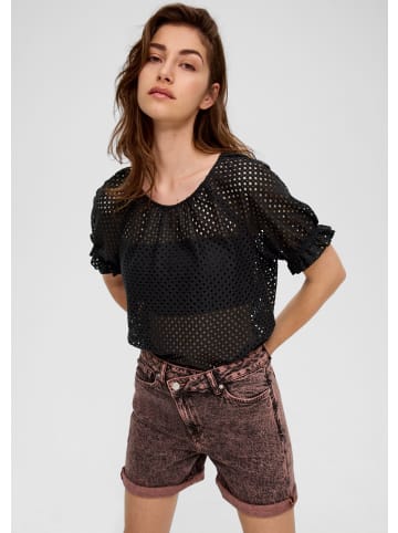 QS Bluse in 9999_schwarz