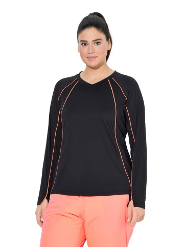 Ulla Popken Shirt in schwarz