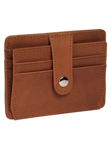 piké Visitenkartenetui in cognac