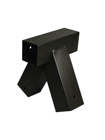 relaxdays Schaukelverbinder in Schwarz - 90°