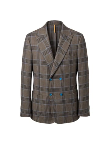 Braun Baumwolle Herren Jacke