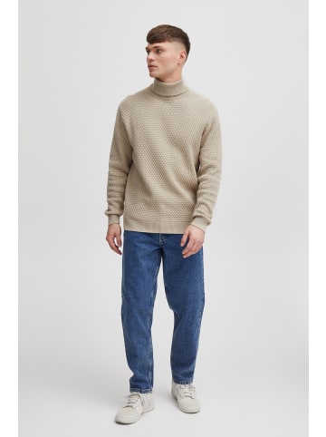 !SOLID Rollkragenpullover SDClive RN in Braun
