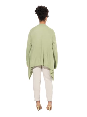 MIAMODA Strickjacke in pastellgrün