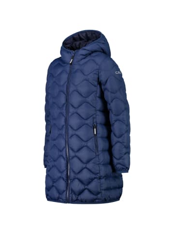 cmp Isolationsmantel Kid G Coat Fix Hood in Marineblau