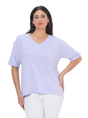 Ulla Popken Shirt in lavendel