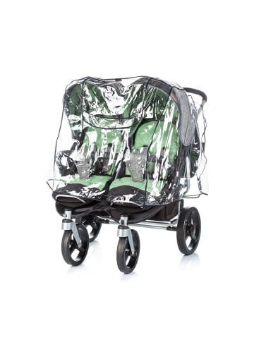 Chipolino Universal Regenschutz Zwillings-Kinderwagen in weiß