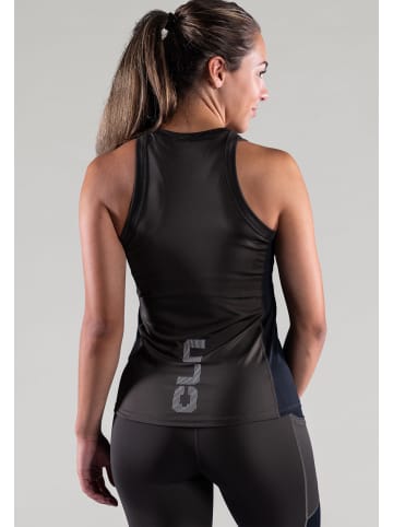 CLN Athletics Tank Crawl in Black olive