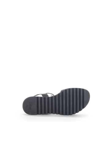 Gabor Fashion Plateau Sandale in schwarz
