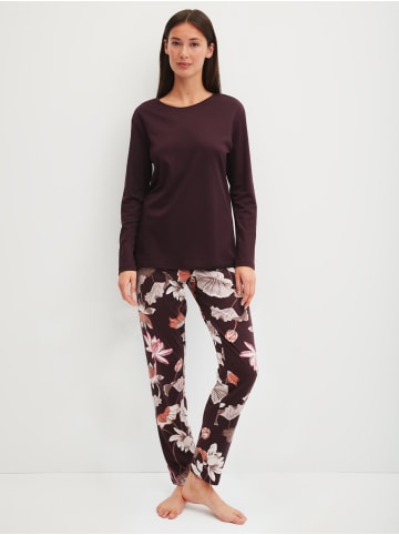 Calida Pyjama in black cherry