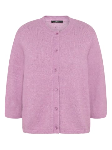 Zero  Strickjacke 3/4 Arm und Knöpfe in Lilac Melange