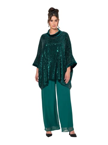 Ulla Popken Shirt in dunkelgrün