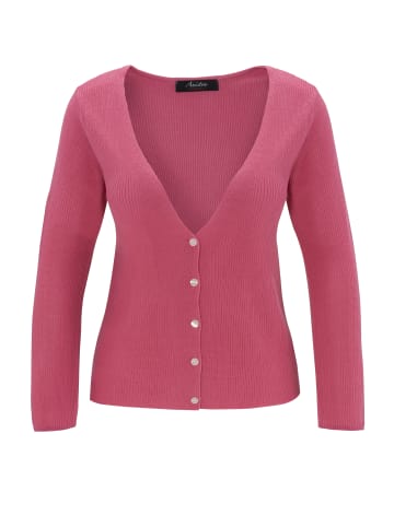 Aniston CASUAL Strickjacke in pink