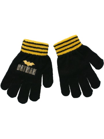 Warner Bros Handschuhe Batman in schwarz