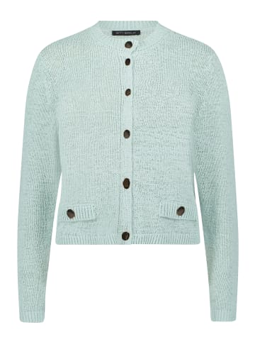 Betty Barclay Strick-Cardigan mit aufgesetzten Taschen in Gray Mist