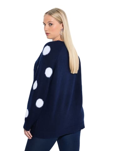 Ulla Popken Pullover in tintenblau