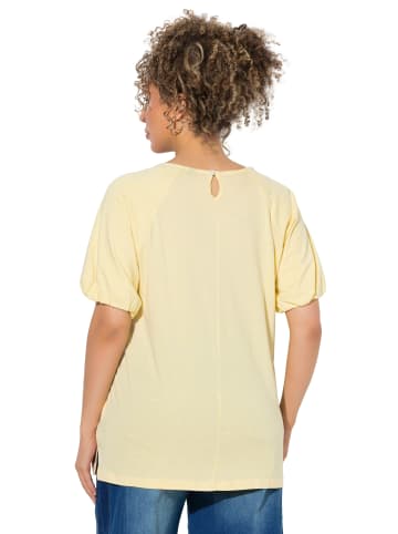 Ulla Popken Shirt in blassgelb