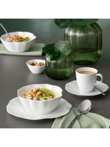 Villeroy & Boch 6er Set Kaffeeuntertassen Pura ø 15,6 cm in weiß