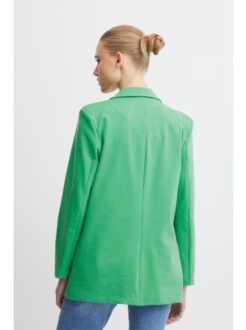ICHI Blazer IHKATE Loose fit in Greenbriar