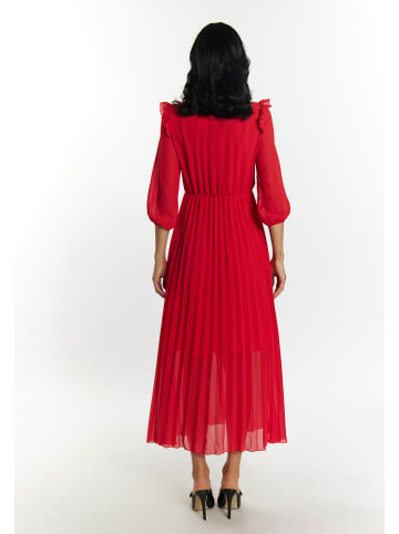 faina Damen Maxikleid in Rot