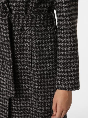 More & More Mantel in schwarz grau