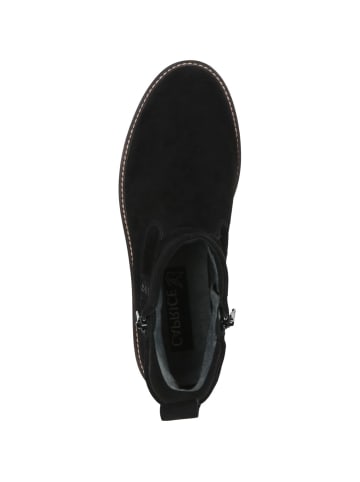 Caprice Stiefelette in BLACK SUEDE