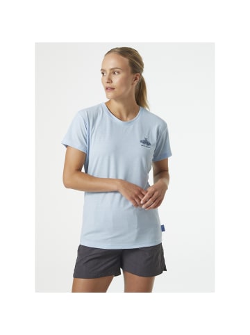 Helly Hansen W SKOG GRAPHIC TEE in Blau