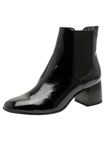 Tamaris Chelsea Boot in BLACK PAT.