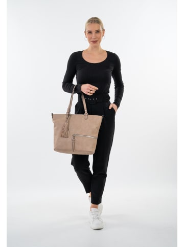 Tamaris Shopper TAS Nele in taupe