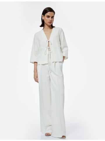 KOTON BLUSE LS in Grauweiß