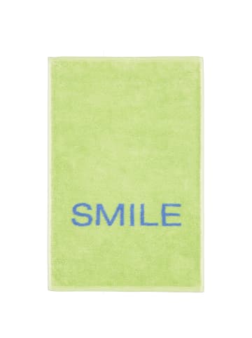 Cawö Cawö Gästetücher Postcard Towels Edition 100 SMILE - 02 in SMILE - 02