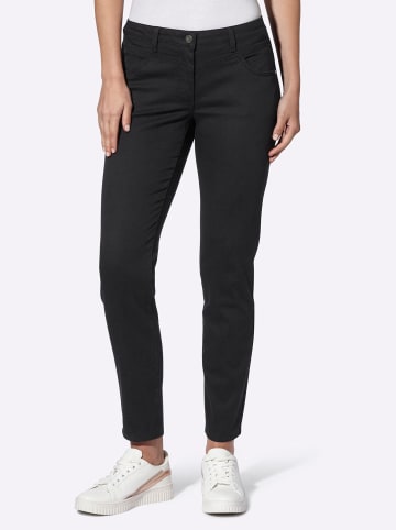 WITT WEIDEN Stretch-Hose in schwarz