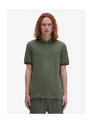 Fred Perry Poloshirts in Grün