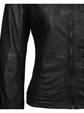 Mustang Lederjacke Ryana in schwarz