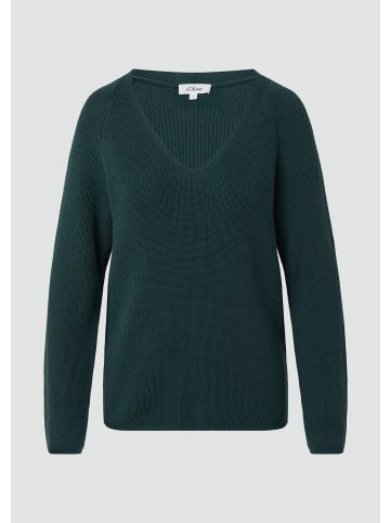 s.Oliver Strickpullover in 6933_tannengrün